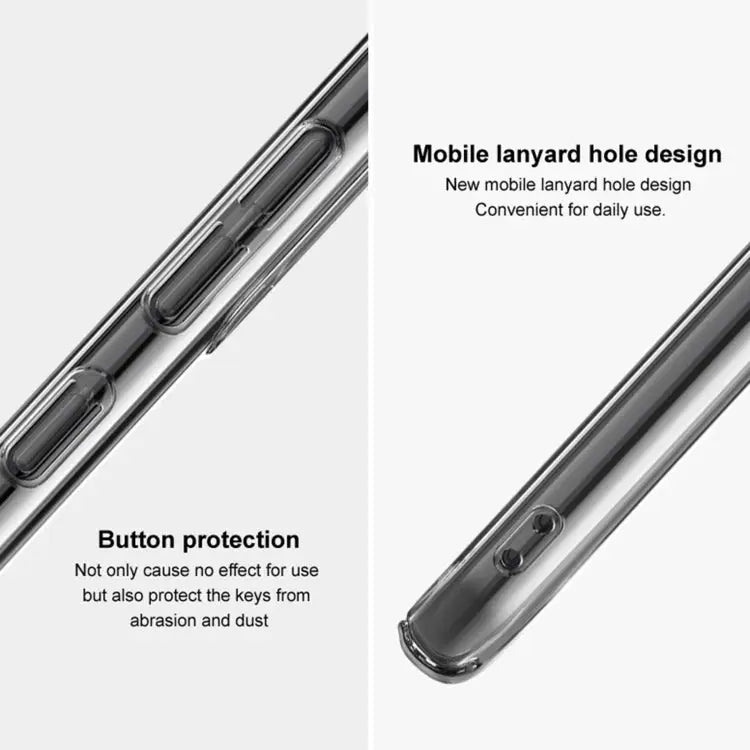 IMAK Wing II Wear-resisting Crystal Phone Case For iPhone 13 For iPhone 13 mini For iPhone 13 Pro For iPhone 13 Pro Max