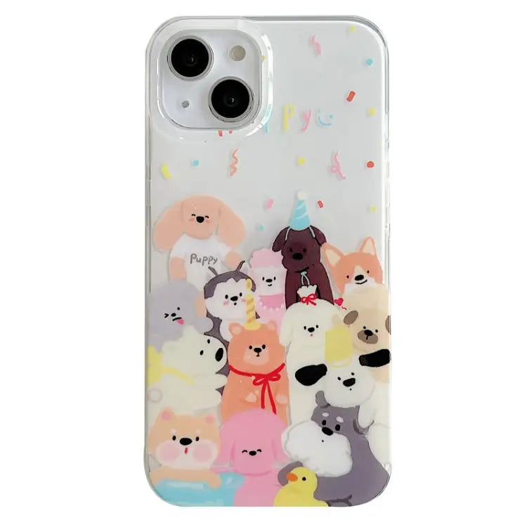 IMD Cute Animal Pattern Phone Case For iPhone 13 Pro For iPhone 12 Pro Max For iPhone 12 Pro For iPhone 12 - For iPhone