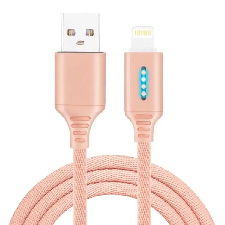 Intelligent automatic Power off charging Line for Zinc Alloy for luminous data Line of Apple running Lamp - Rose Gold