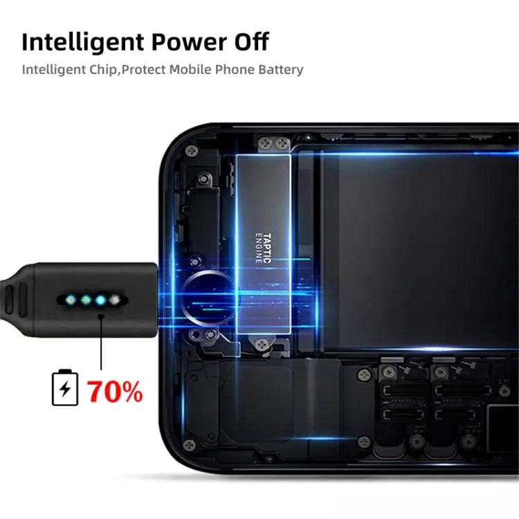 Intelligent automatic Power off charging Line for Zinc Alloy for luminous data Line of Apple running Lamp - Apple