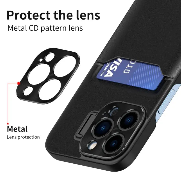 Invisible Holder Phone Case - For iPhone 14 Pro Max / Black