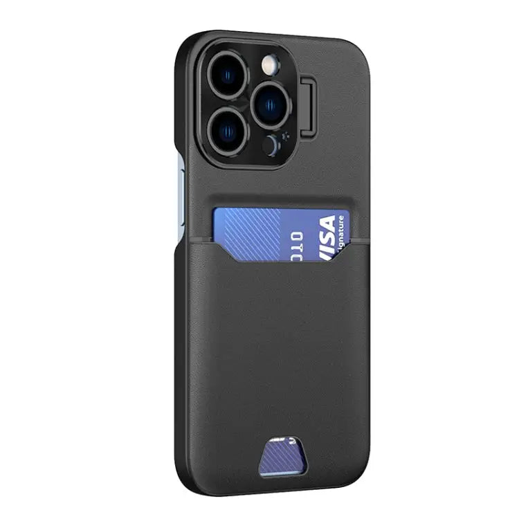 Invisible Holder Phone Case - For iPhone 14 Pro Max / Black