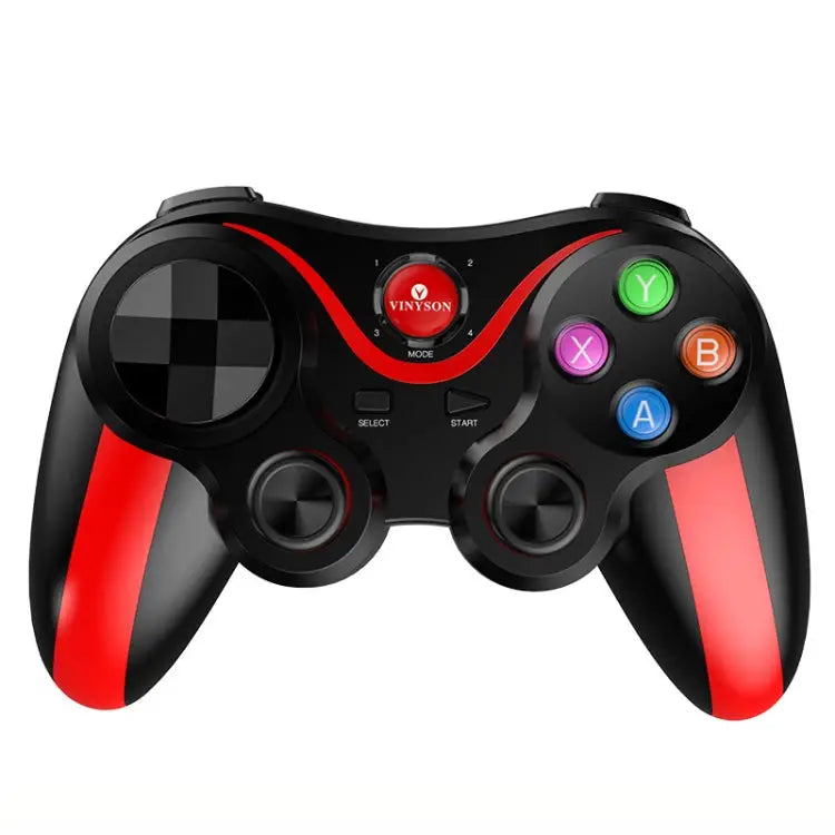 IOS Android Game Handle Bluetooth Direct Connection Handle PC TV Game Handle 013 Blue 013 Red
