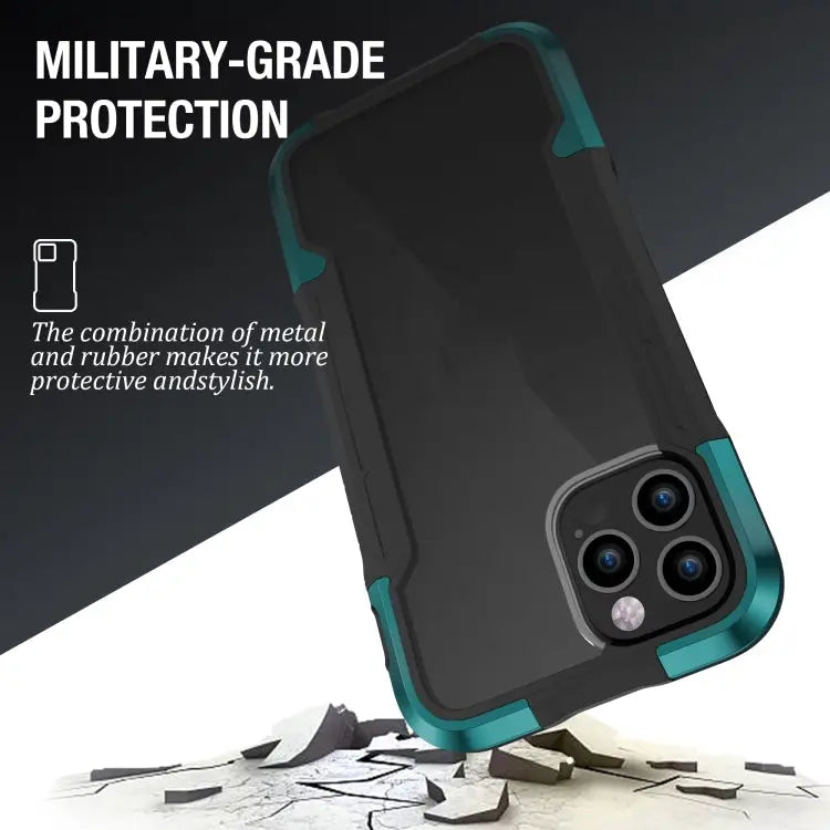 iPAKY Thunder Series Aluminum alloy Shockproof Protective Case For iPhone 12 Mini - Apple Accessories