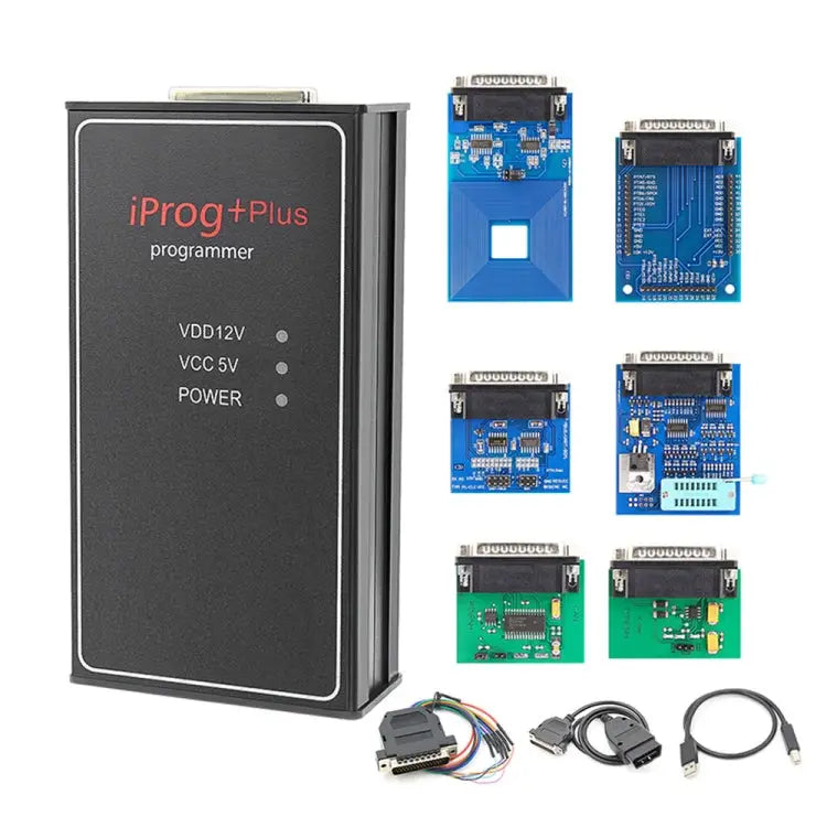 IPROG+ Plus 777 Car Programmer Support IMMO + Mileage Correction + Airbag Reset Tool Car Programmer - Car Programmer