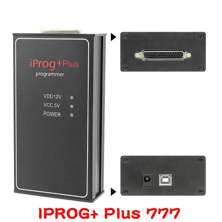 IPROG+ Plus 777 Car Programmer Support IMMO + Mileage Correction + Airbag Reset Tool Car Programmer - Car Programmer