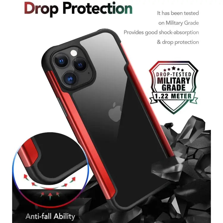 Iron Man Series Metal PC + TPU Protective Case For iPhone 12 mini For iPhone 12 / 12 Pro For iPhone 12 Pro Max - Apple