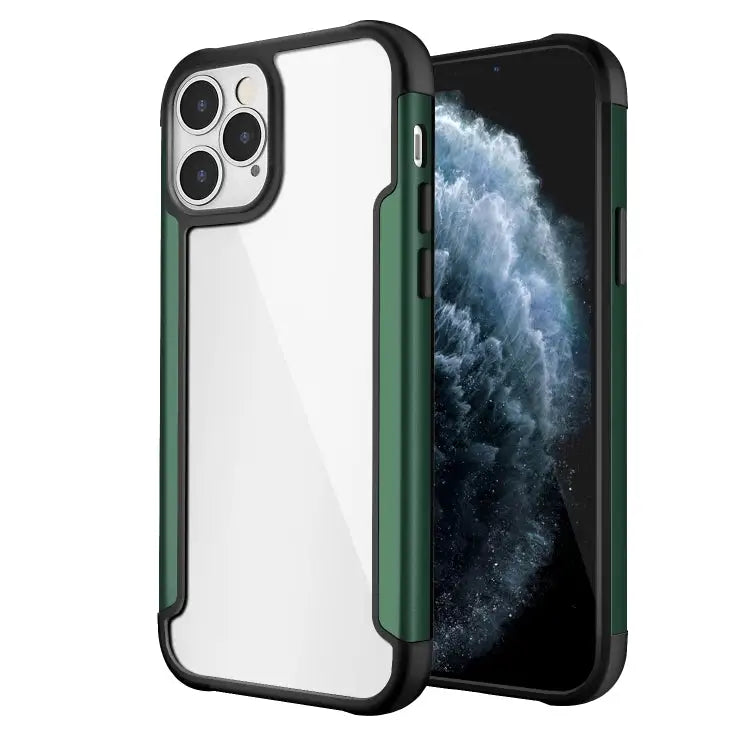 Iron Man Series Metal PC + TPU Protective Case For iPhone 12 mini For iPhone 12 / 12 Pro For iPhone 12 Pro Max