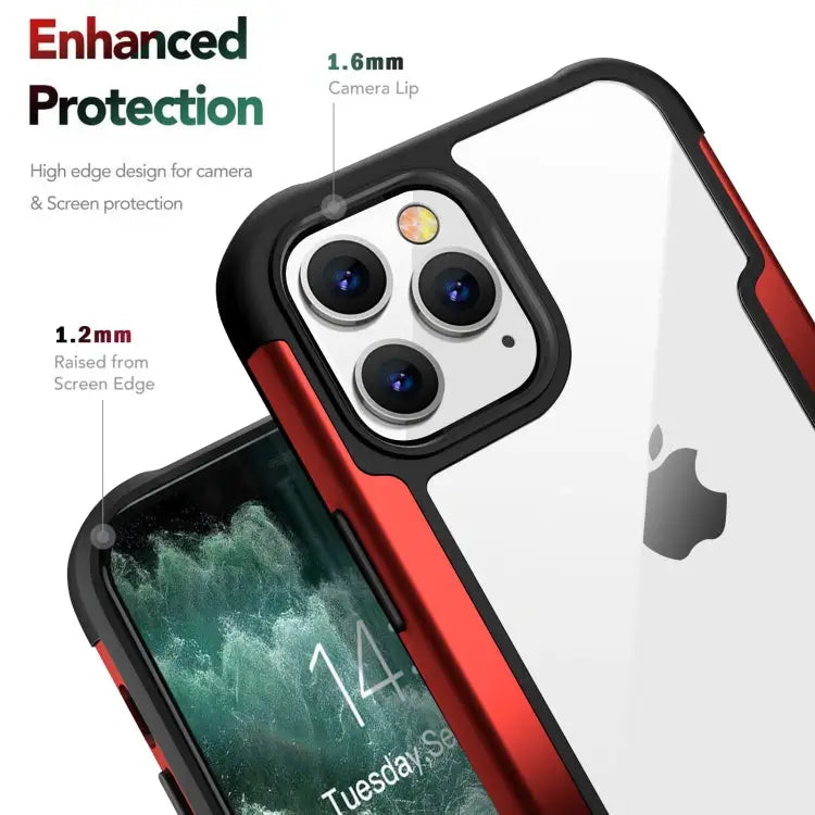 Iron Man Series Metal PC + TPU Protective Case For iPhone 12 mini For iPhone 12 / 12 Pro For iPhone 12 Pro Max - Apple