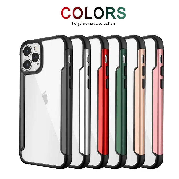 Iron Man Series Metal PC + TPU Protective Case For iPhone 12 mini For iPhone 12 / 12 Pro For iPhone 12 Pro Max - Apple
