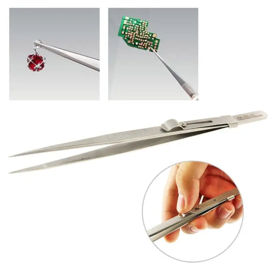 JAKEMY JM-T9-11 Adjustable Straight Tweezers - JM-T9-11