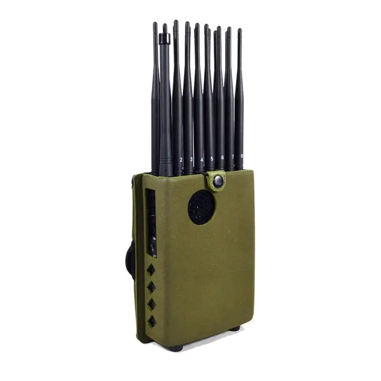 JAX-121A-16 5G/2G/3G/4G/WIFI/GPS/LOJACK 16 Antennas Mobile Signal Jammer - JAX-121A-16