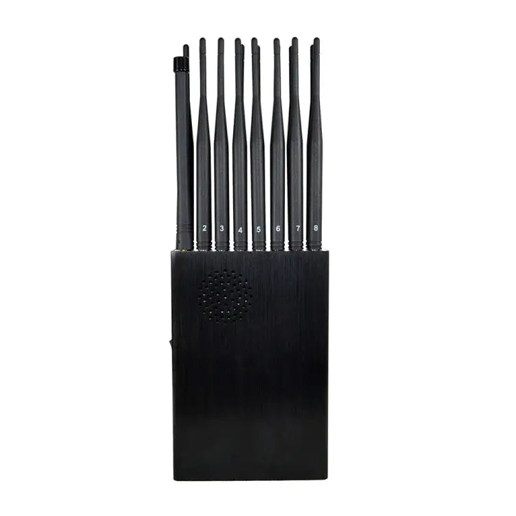 JAX-121A-16 5G/2G/3G/4G/WIFI/GPS/LOJACK 16 Antennas Mobile Signal Jammer - JAX-121A-16