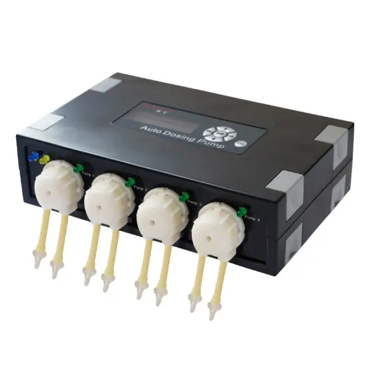 Jebao DP-4 7.5W Auto Dosing Pump Peristalsis Pump 4-Channel Dosing Aquarium Tank Coral Reef Automatic Feeder Liquid