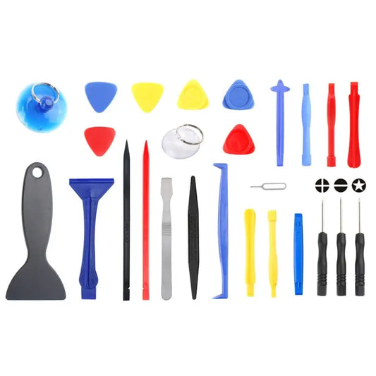 JF-8141 26 in 1 Metal + Plastic Crowbar Spudger Repairing Disassemble Tool Kit - JF-8141