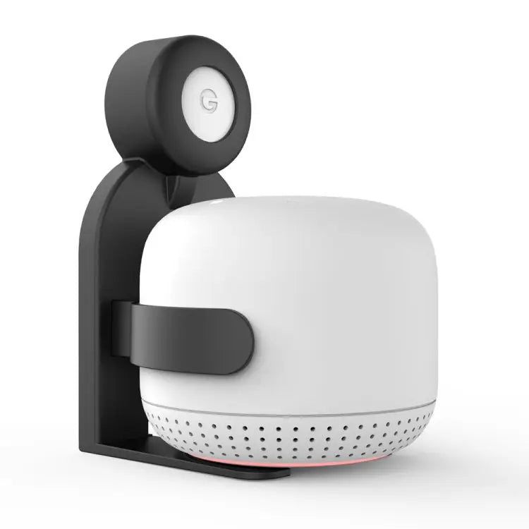 JGL01 Wall-Mounted Bracket For Google Nest Wifi Router + Point - Black