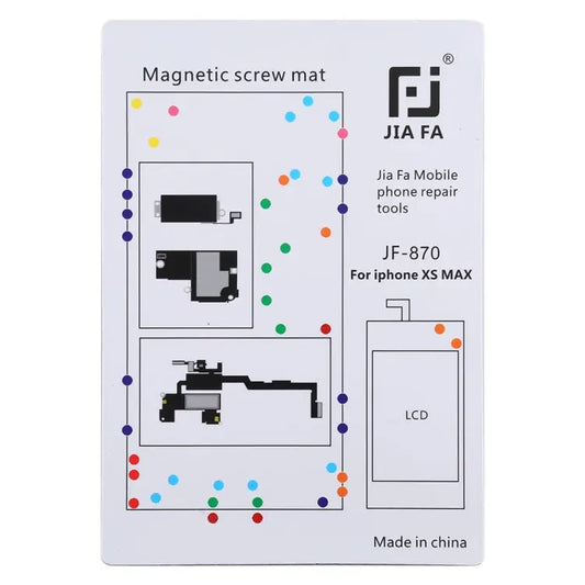 JIAFA JF-870 Magnetic Pad Screw Board for iPhone XS Max - For iPhone XS Max