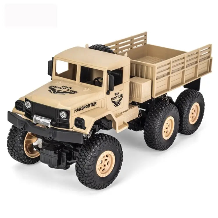 JJR/C 1:18 2.4Ghz 4 Channel Remote Control Dongfeng 8 Six-wheeled Armor Truck Vehicle Toy Dongfeng 8 (Green) Dongfeng 8