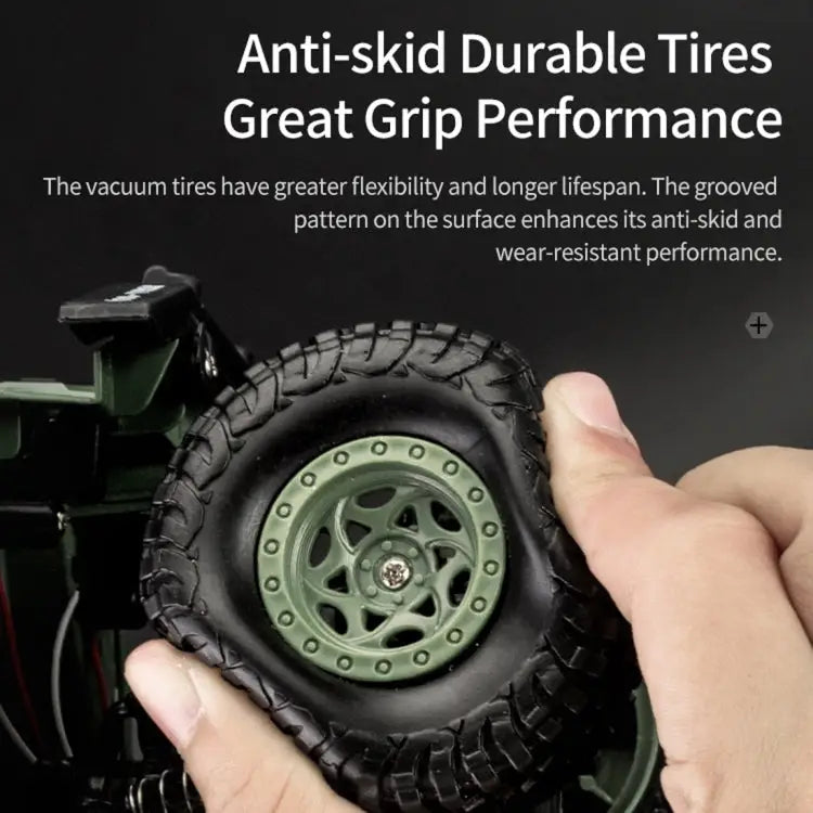 JJR/C 1:18 2.4Ghz 4 Channel Remote Control Dongfeng 8 Six-wheeled Armor Truck Vehicle Toy Dongfeng 8 (Green) Dongfeng 8
