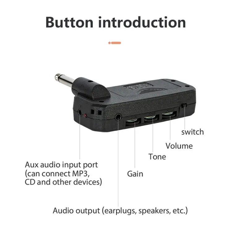 JOYO JA-03 Lead Distortion Mini Portable Electric Guitar Effector Lead Distortion - Lead Distortion