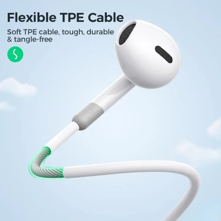 JOYROOM JR-EW01 3.5mm Half In-Ear Wired Earphone Length: 1.2m JR-EW01 - JR-EW01
