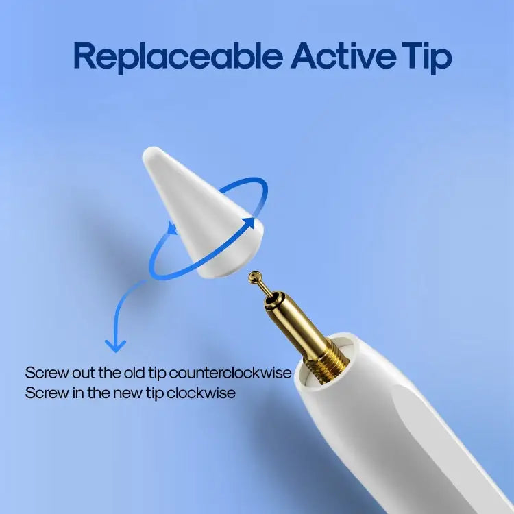 JOYROOM JR-X9S Aluminum Alloy Active?Stylus?Pen with Replacement Tips JR-X9S - JR-X9S - Apple Accessories