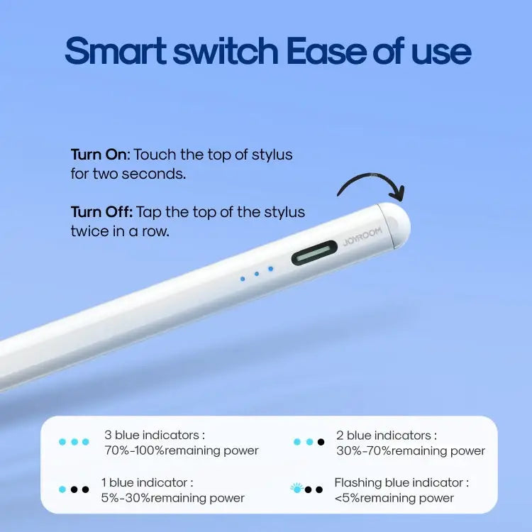 JOYROOM JR-X9S Aluminum Alloy Active?Stylus?Pen with Replacement Tips JR-X9S - JR-X9S - Apple Accessories