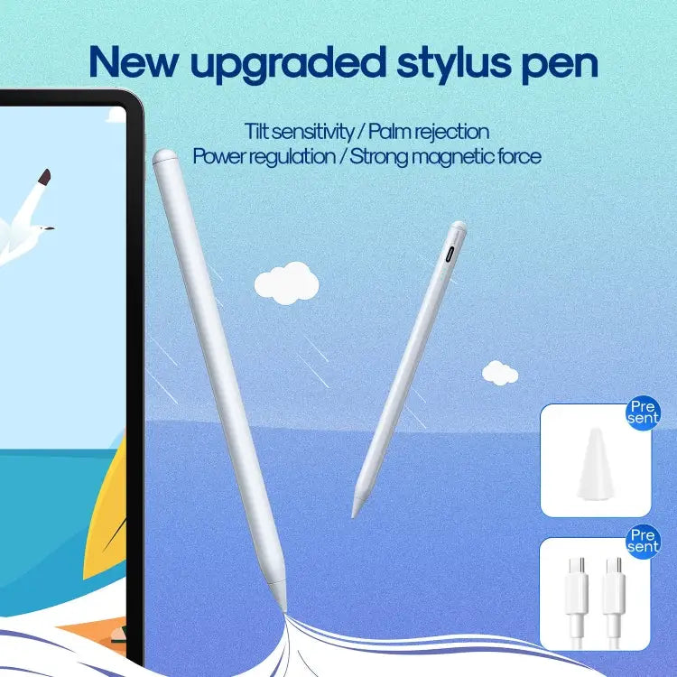 JOYROOM JR-X9S Aluminum Alloy Active?Stylus?Pen with Replacement Tips JR-X9S - JR-X9S - Apple Accessories