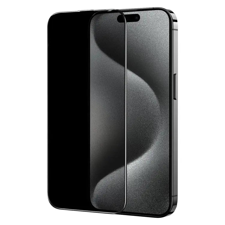 JOYROOM Knight Series 2.5D Full Screen Privacy Tempered Film - For iPhone 15 Pro - Apple Accessories