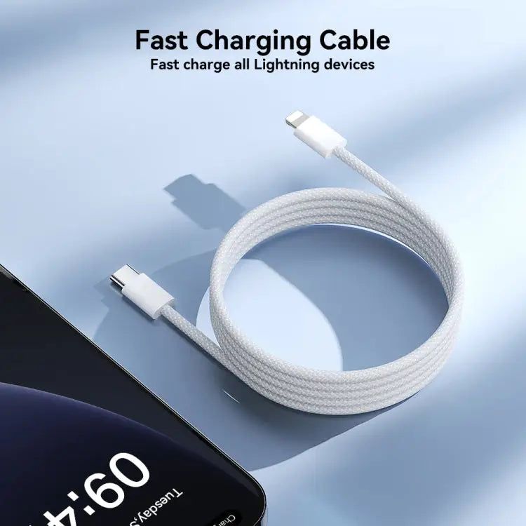 JOYROOM S-A45 30W USB-C / Type-C to 8 Pin Fast Charge Data Cable Length: 1m Type-C to 8 Pin - Type-C to 8 Pin - Apple