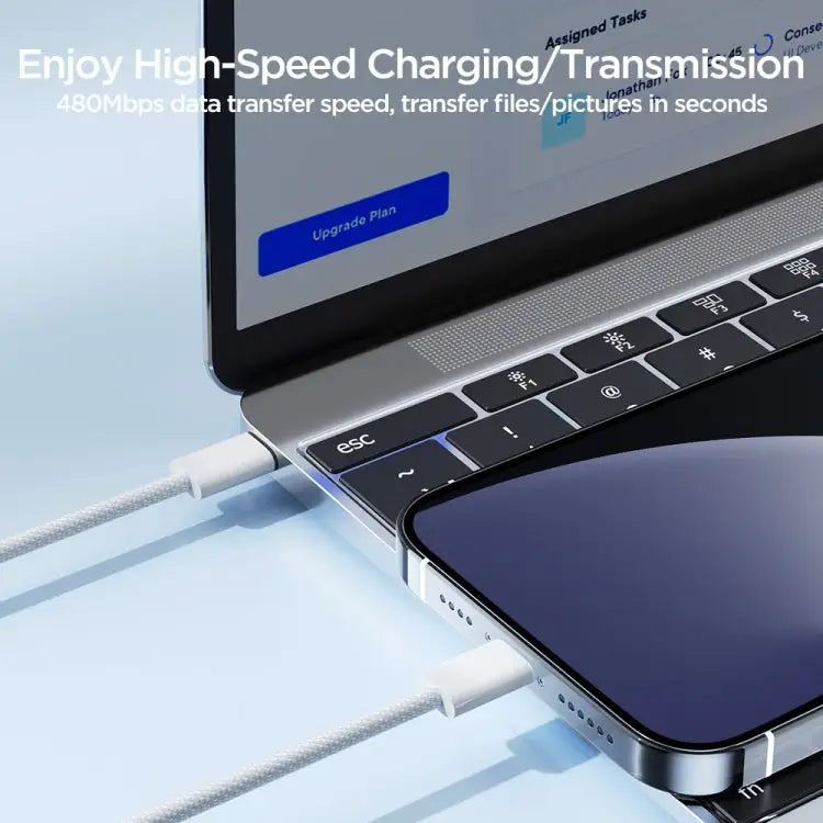 JOYROOM S-A45 30W USB-C / Type-C to 8 Pin Fast Charge Data Cable Length: 1m Type-C to 8 Pin - Type-C to 8 Pin - Apple