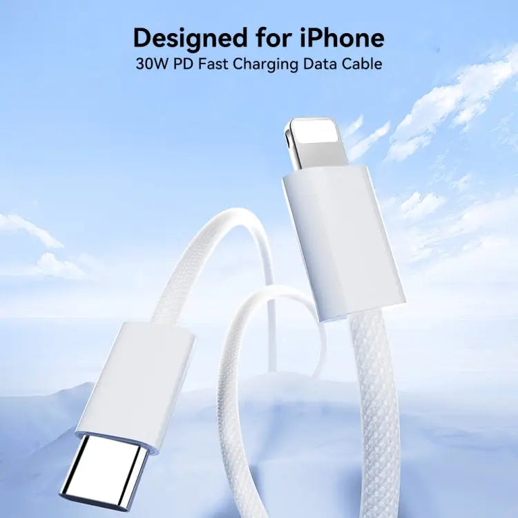 JOYROOM S-A45 30W USB-C / Type-C to 8 Pin Fast Charge Data Cable Length: 1m Type-C to 8 Pin - Type-C to 8 Pin - Apple