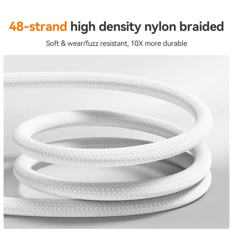 JOYROOM S-A51 Cutting-Edge Series 3A Fast Charging Data Cable Length: 1.2m USB-A to Type-C Cable USB-A to 8 Pin Cable