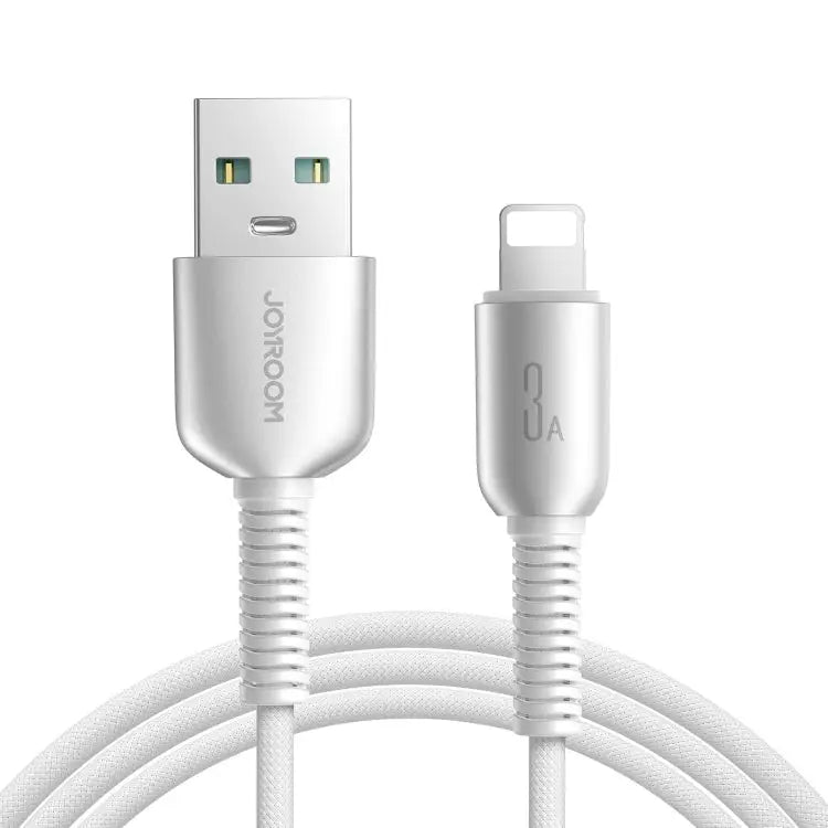 JOYROOM S-A51 Cutting-Edge Series 3A Fast Charging Data Cable Length: 1.2m USB-A to Type-C Cable USB-A to 8 Pin Cable