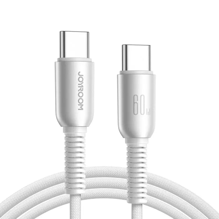 JOYROOM S-A51 Cutting-Edge Series 3A Fast Charging Data Cable Length: 1.2m USB-A to Type-C Cable USB-A to 8 Pin Cable