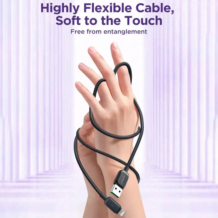 JOYROOM S-AL012A14 Multi-Color Series 2.4A USB to 8 Pin Fast Charging Data Cable Length:1.2m