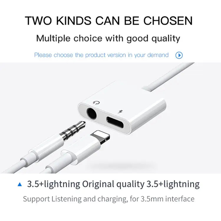 JOYROOM S-Y104 Ben Series Apple 3.5 + Lightning Adapter Length: 1.2m