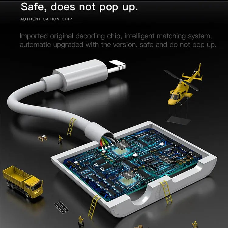 JOYROOM S-Y104 Ben Series Apple 3.5 + Lightning Adapter Length: 1.2m