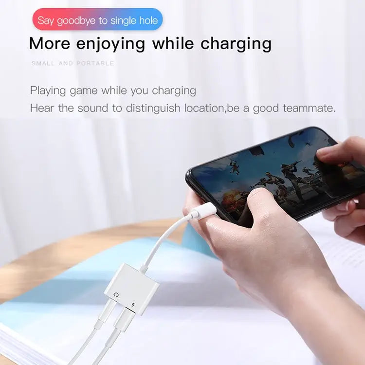JOYROOM S-Y104 Ben Series Apple 3.5 + Lightning Adapter Length: 1.2m