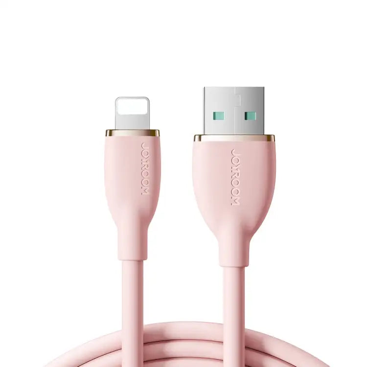 JOYROOM SA29-AL3 3A USB to 8 Pin Liquid Silicone Fast Charging Data Cable Length: 1.2m USB to 8 Pin (1.2m) - USB to 8