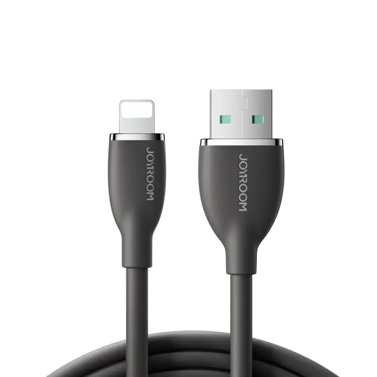 JOYROOM SA29-AL3 3A USB to 8 Pin Liquid Silicone Fast Charging Data Cable Length: 1.2m USB to 8 Pin (1.2m) - USB to 8