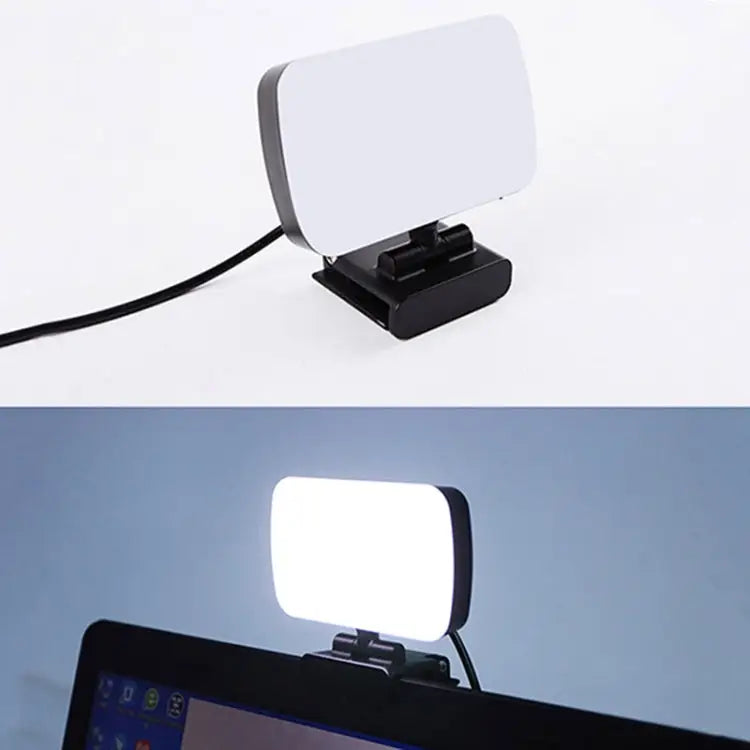 JSK-B1 USB Portable Ten-level Brightness Adjustable Live Conference Desktop LED Fill Light Color Temperature: 3000-6500K
