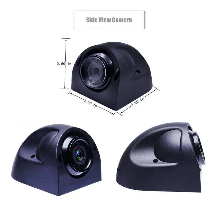 K0164 7 inch HD Car 18 IR Night Vision Rear View Backup Four Cameras Rearview Monitor - K0164