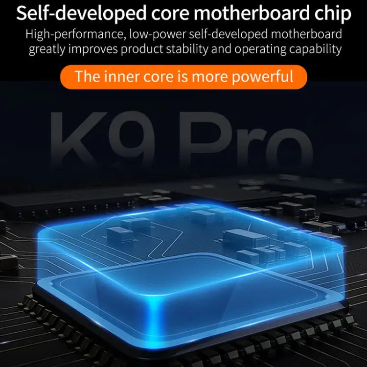K9 Pro Handsfree Non-contact Body Light-sensitive Distance Sensor Thermometer + 1000ml Automatic Non-contact Liquid