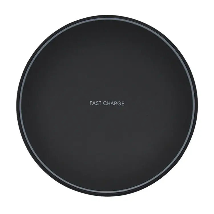 KD-1 Ultra-thin 10W Normal Charging Wireless Charger - Normal Charging, Black / Black