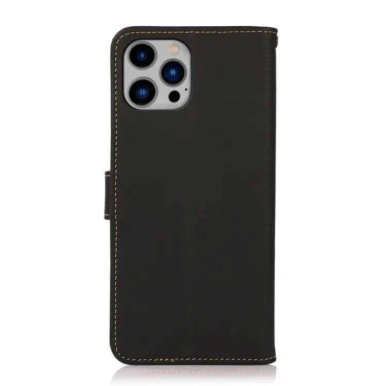 KHAZNEH Custer Genuine Leather RFID Phone Case - Apple Accessories