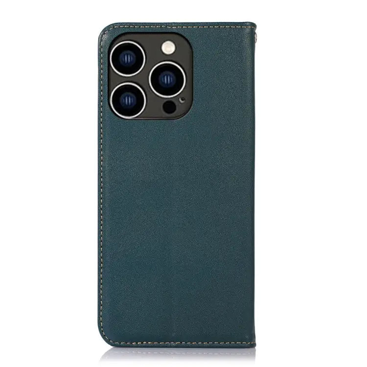 KHAZNEH Nappa Top Layer Cowhide Leather Phone Case For iPhone 15 Pro For iPhone 15 Plus For iPhone 15