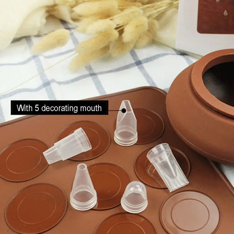 Kitchen Roast Large Size Silicone Pad + Framed Pot + Color Box Baking Macaron Mold Suit - Macaron Mold Suit