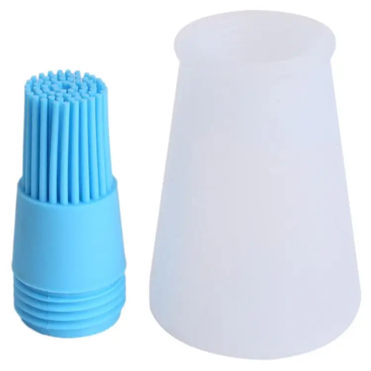 Kitchen Silicone Oil Brush Grill Brush Oil Bottle,Random Color Delivery 11.5x5cm - 11.5x5cm