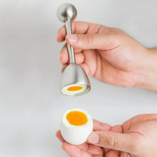Kitchen Tools Stainless Steel Egg Scissors Opener Size: 4.5*14.5cm Egg Scissors Opener - Egg Scissors Opener